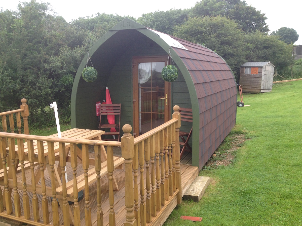 Bybrook Hideaway - Carmarthenshire Camping & Glamping - Log Pod 2