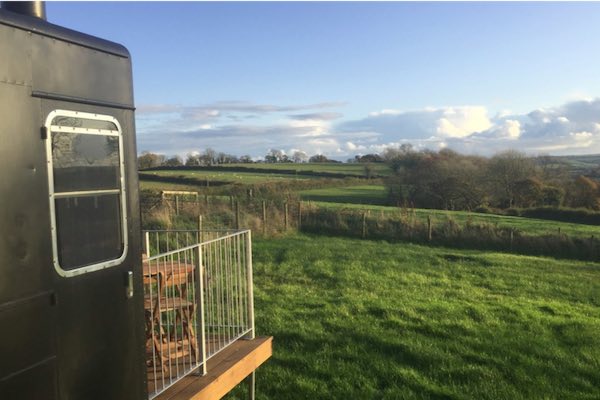 Bybrook Hideaway Horse Box Conversion Stay Pembrokeshire